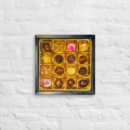 Box of Chocolates | Canvas Print | Leinwanddruck