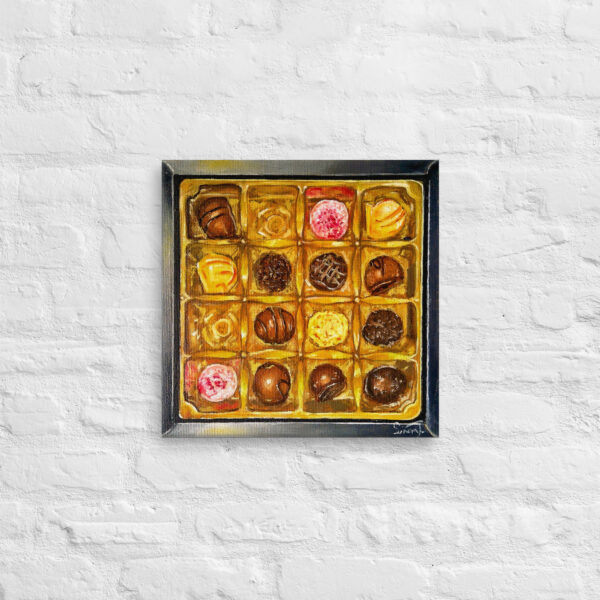 Box of Chocolates | Canvas Print | Leinwanddruck