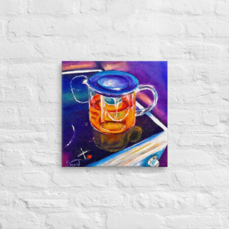 Tea Kanne | Canvas Print | Leinwanddruck