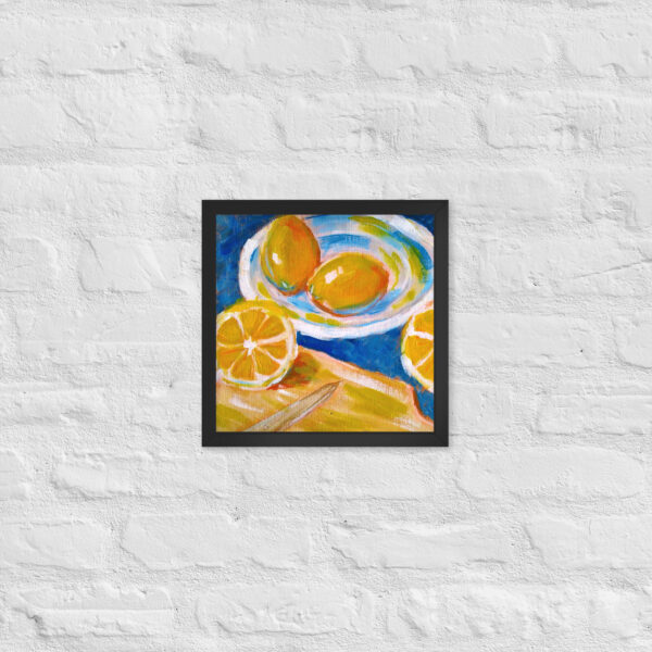 Framed Poster | gerahmtes Poster | Lemons – Bild 6