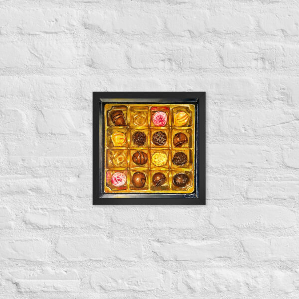 Framed poster | Print | Box of Chocolates – Bild 7