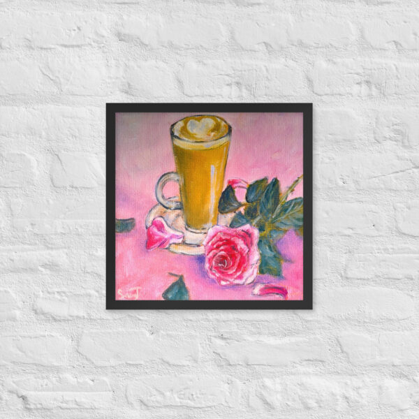 Framed poster | Print | Valentine Rose