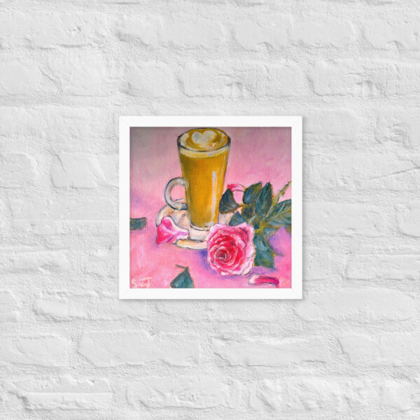 Framed poster | Print | Valentine Rose – Bild 3