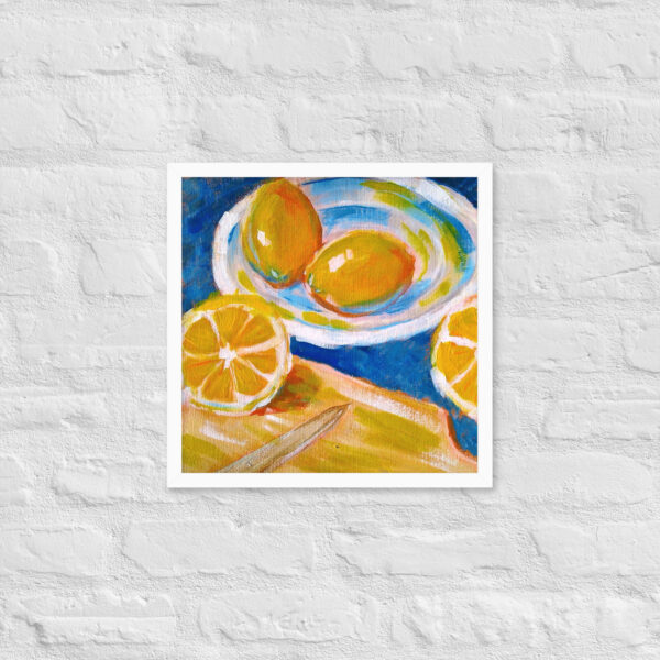 Framed Poster | gerahmtes Poster | Lemons – Bild 2
