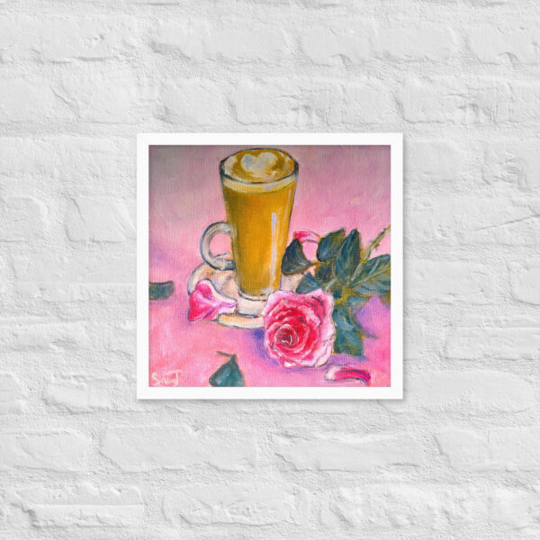 Framed poster | Print | Valentine Rose – Bild 2