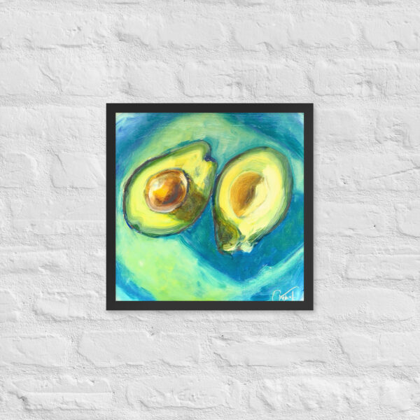 Framed Poster | Gerahmtes Poster | Avocado