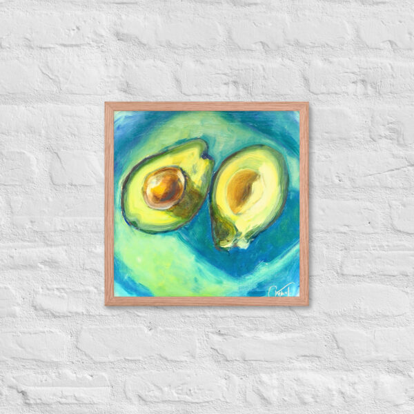 Framed Poster | Gerahmtes Poster | Avocado – Bild 12