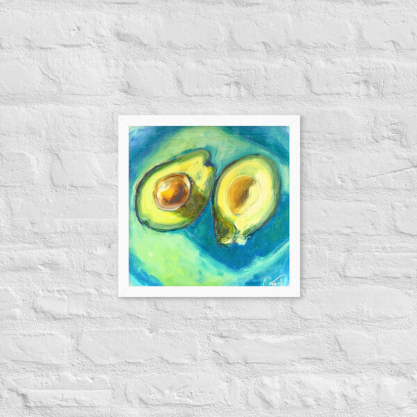 Framed Poster | Gerahmtes Poster | Avocado – Bild 3