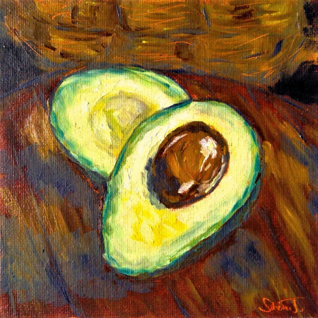 Avocado Ölgemälde